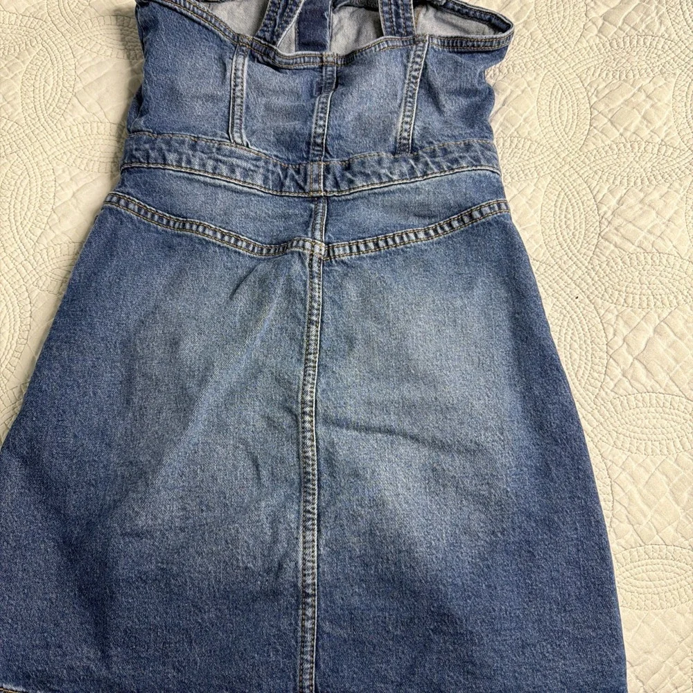 Gap Denim Girls Size Large Button up Tank Jean Dress